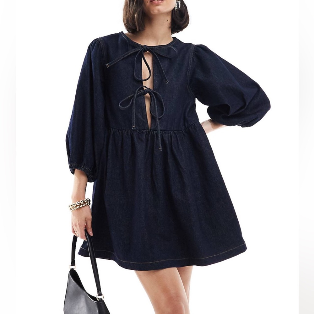 ASOS denim dress